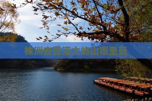 株洲去香港大屿山哪里玩