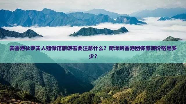 去香港杜莎夫人蜡像馆旅游需要注意什么？菏泽到香港团体旅游价格是多少？