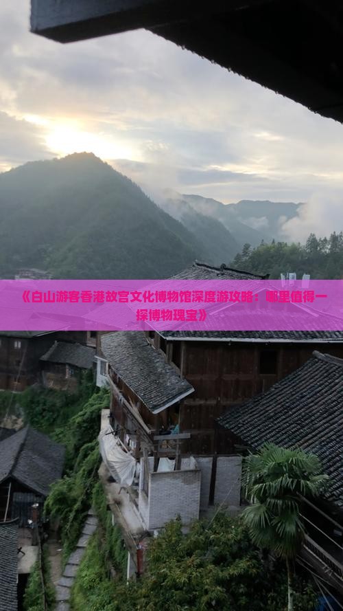 《白山游客香港故宫文化博物馆深度游攻略：哪里值得一探博物瑰宝》
