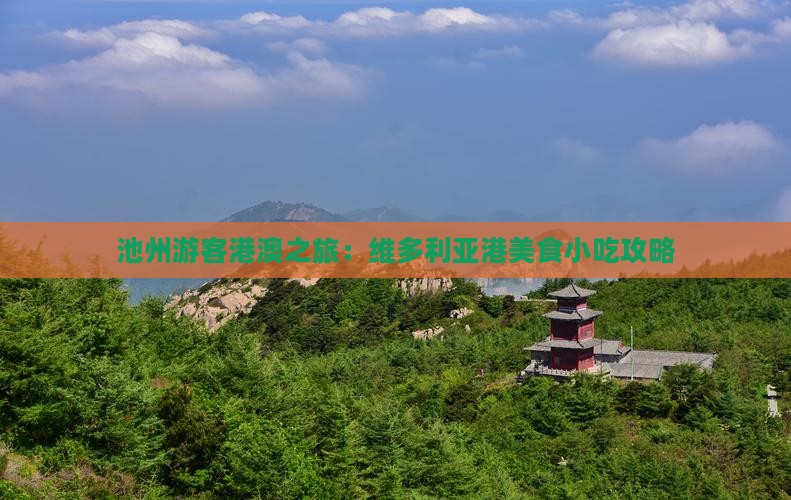 池州游客港澳之旅：维多利亚港美食小吃攻略