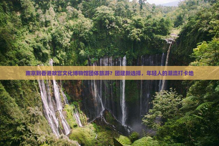 南京到香港故宫文化博物馆团体旅游？团建新选择，年轻人的潮流打卡地