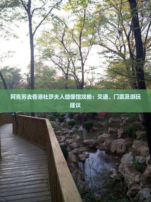 阿克苏去香港杜莎夫人蜡像馆攻略：交通、门票及游玩建议