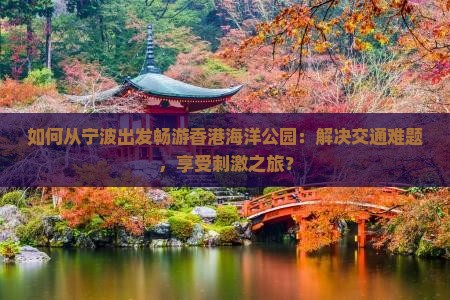 如何从宁波出发畅游香港海洋公园：解决交通难题，享受刺激之旅？