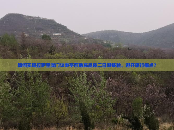 如何实现拉萨至澳门议事亭前地高品质二日游体验，避开旅行痛点？