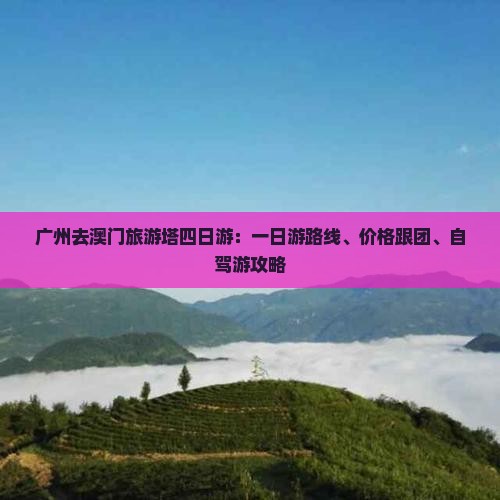广州去澳门旅游塔四日游：一日游路线、价格跟团、自驾游攻略