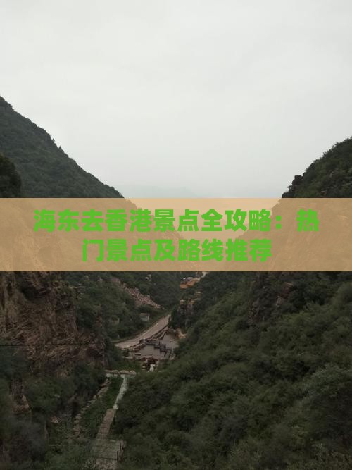 海东去香港景点全攻略：热门景点及路线推荐
