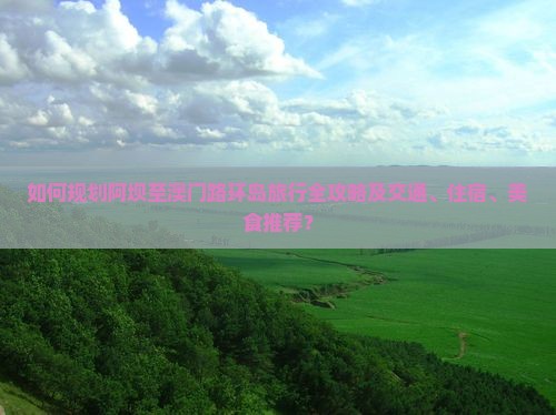 如何规划阿坝至澳门路环岛旅行全攻略及交通、住宿、美食推荐？