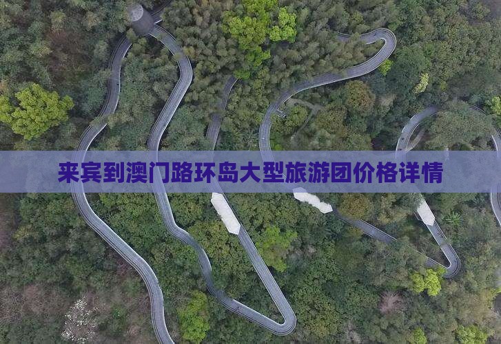 来宾到澳门路环岛大型旅游团价格详情