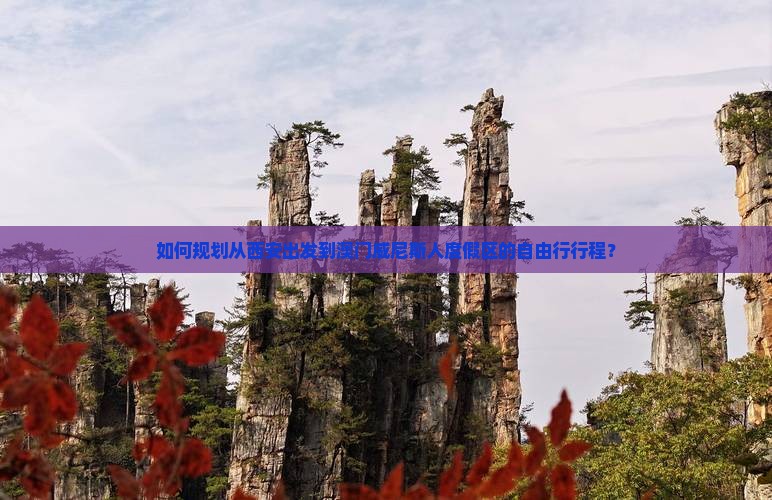 如何规划从西安出发到澳门威尼斯人度假区的自由行行程？