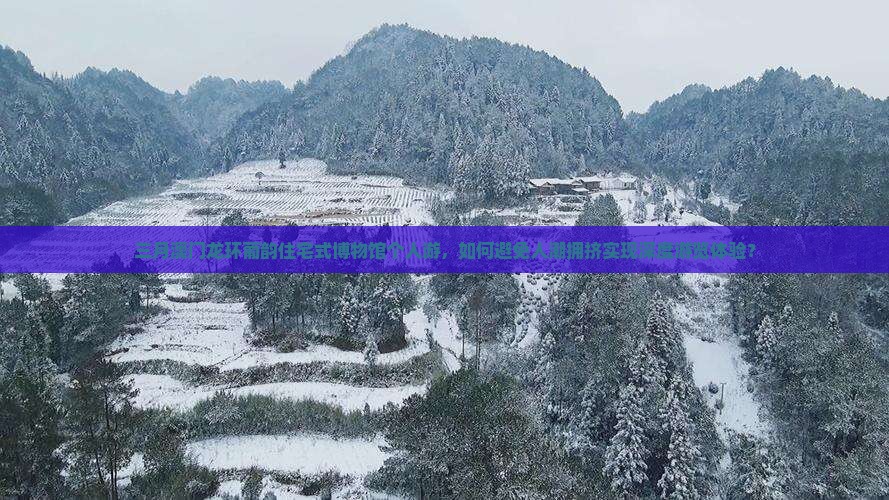三月澳门龙环葡韵住宅式博物馆个人游，如何避免人潮拥挤实现深度游览体验？