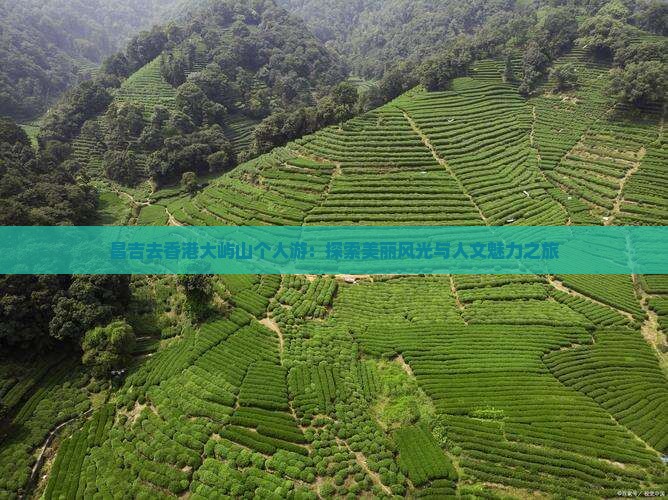 昌吉去香港大屿山个人游：探索美丽风光与人文魅力之旅