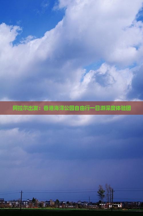 阿拉尔出发：香港海洋公园自由行一日游深度体验团