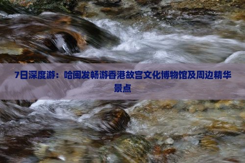 7日深度游：哈闽发畅游香港故宫文化博物馆及周边精华景点