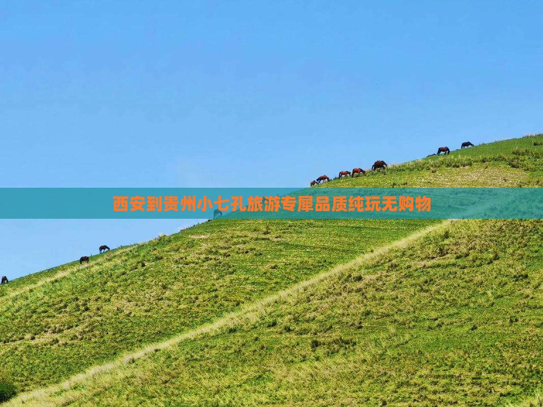 西安到贵州小七孔旅游专犀品质纯玩无购物