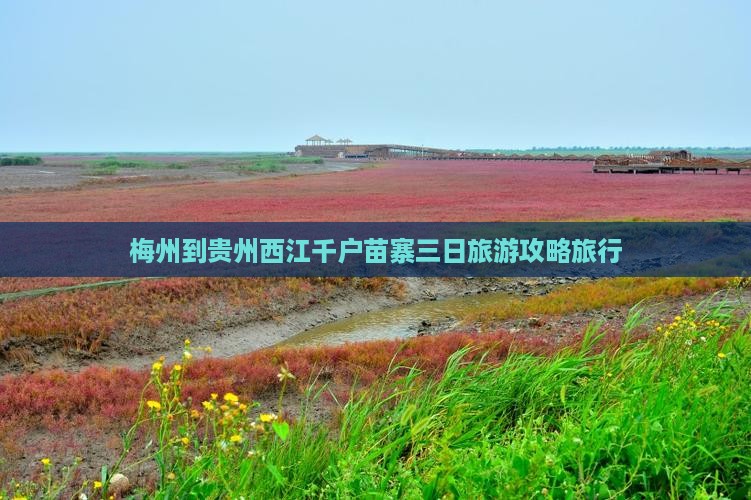 梅州到贵州西江千户苗寨三日旅游攻略旅行