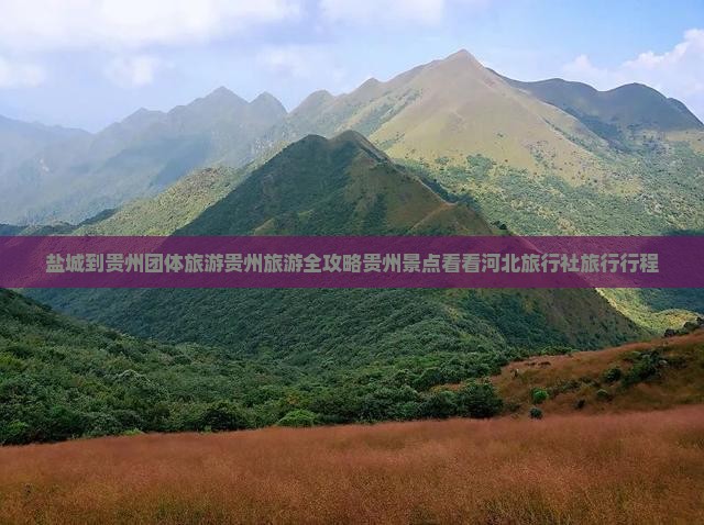 盐城到贵州团体旅游贵州旅游全攻略贵州景点看看河北旅行社旅行行程