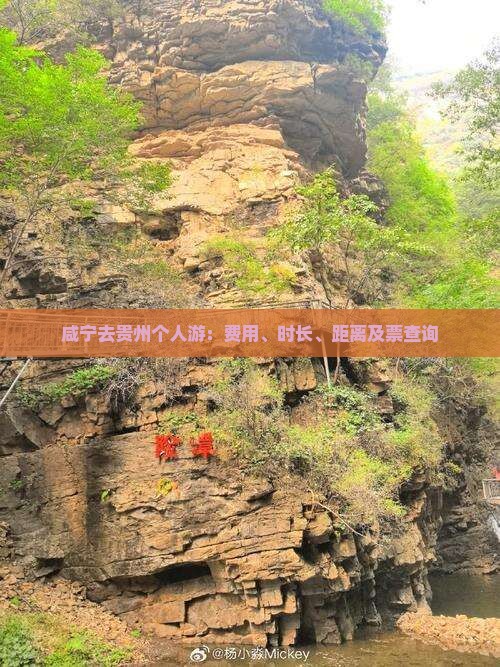 咸宁去贵州个人游：费用、时长、距离及票查询