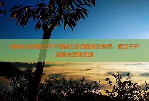 新余去贵州西江千户苗寨五日游路线及费用，西江千户苗寨去贵阳交通