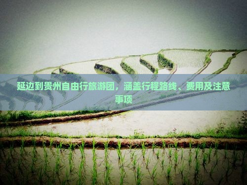 延边到贵州自由行旅游团，涵盖行程路线、费用及注意事项