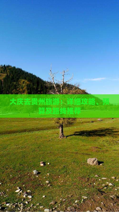 大庆去贵州旅游：详细攻略、预算及路线推荐