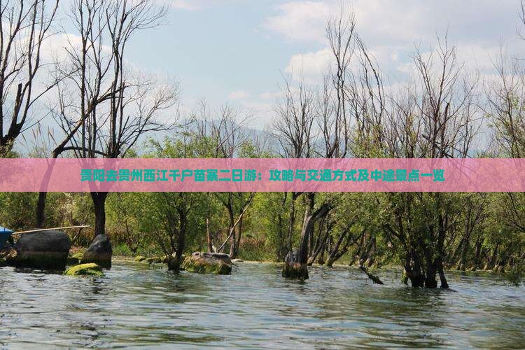 贵阳去贵州西江千户苗寨二日游：攻略与交通方式及中途景点一览