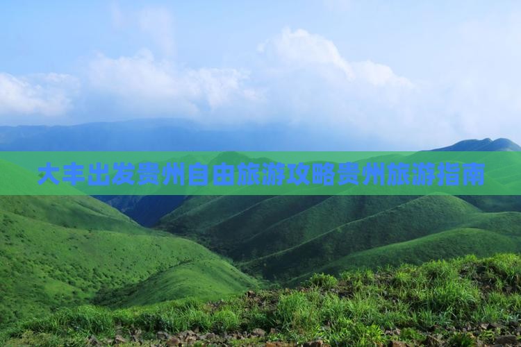大丰出发贵州自由旅游攻略贵州旅游指南