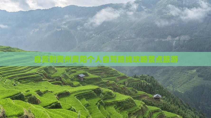 自贡到贵州贵阳个人游