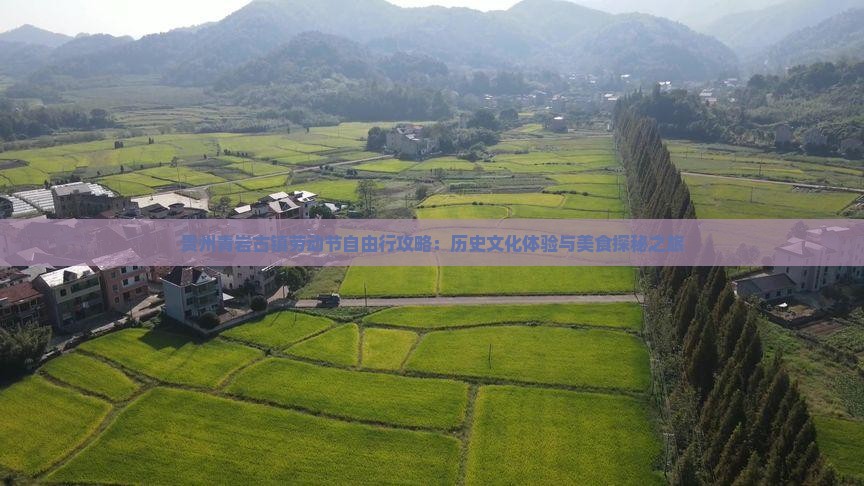 贵州青岩古镇劳动节自由行攻略：历史文化体验与美食探秘之旅