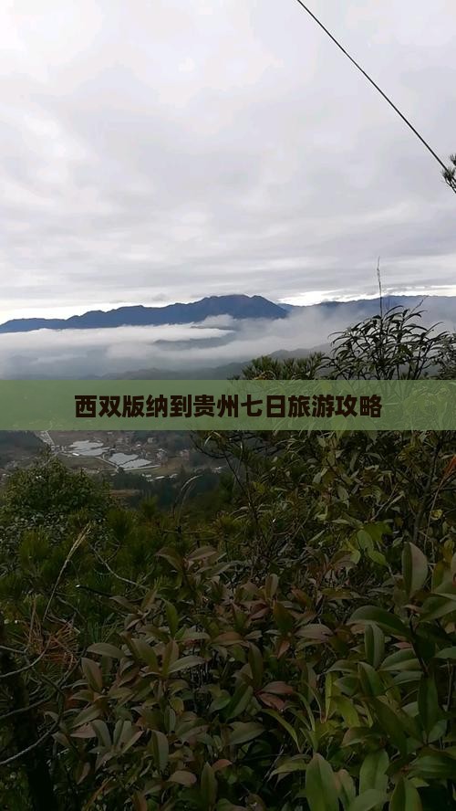 西双版纳到贵州七日旅游攻略
