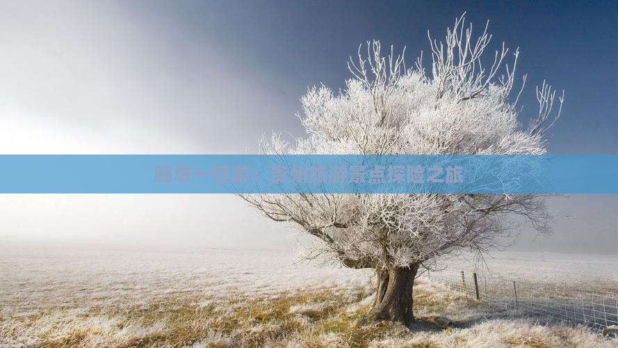 廊坊一日游：贵州旅游景点探险之旅