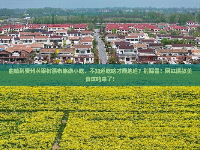 曲靖到贵州黄果树瀑布旅游小吃