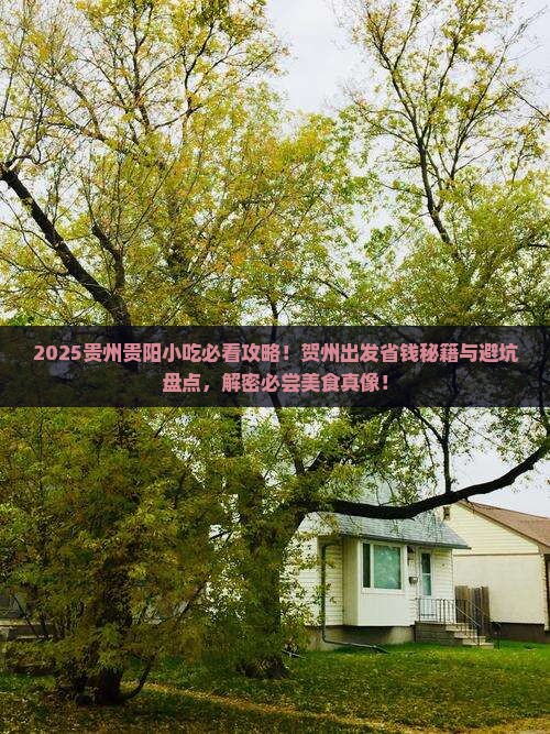 贺州去贵州贵阳旅游小吃