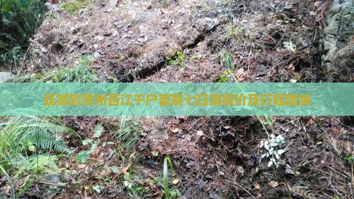 抚顺到贵州西江千户苗寨七日游报价及行程路线