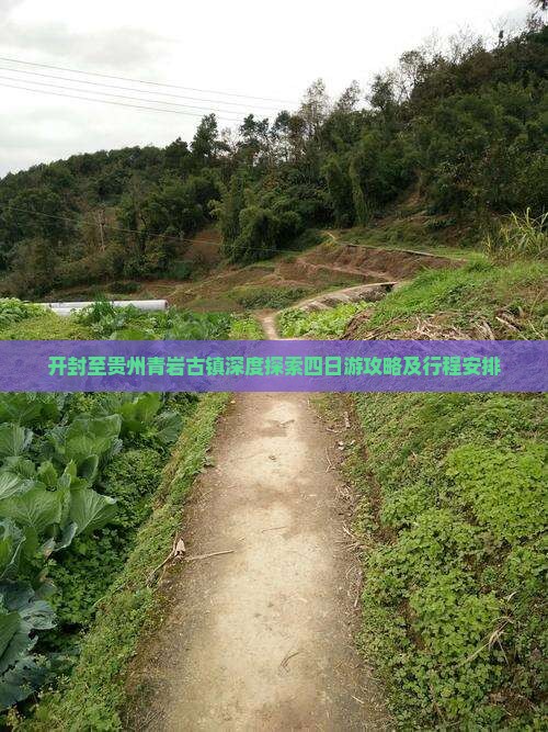 开封至贵州青岩古镇深度探索四日游攻略及行程安排