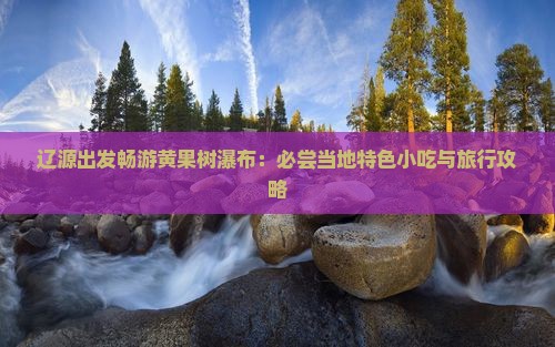 辽源出发畅游黄果树瀑布：必尝当地特色小吃与旅行攻略