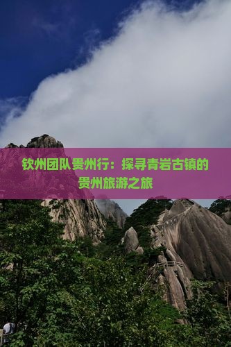 钦州团队贵州行：探寻青岩古镇的贵州旅游之旅