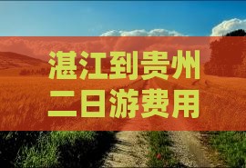 湛江到贵州二日游费用及详细攻略路线