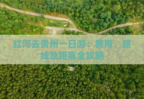 红河去贵州一日游：费用、路线及距离全攻略