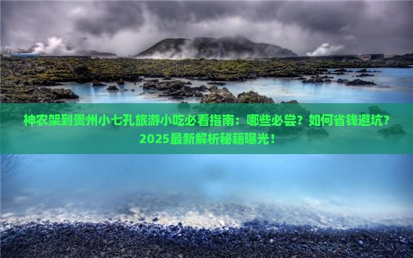 神农架到贵州小七孔旅游小吃