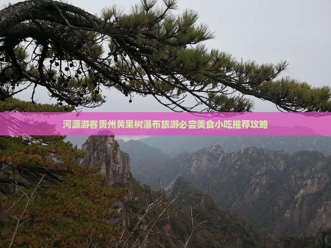 河源游客贵州黄果树瀑布旅游必尝美食小吃推荐攻略