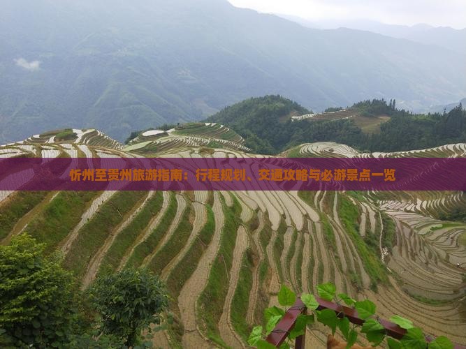 忻州至贵州旅游指南：行程规划、交通攻略与必游景点一览
