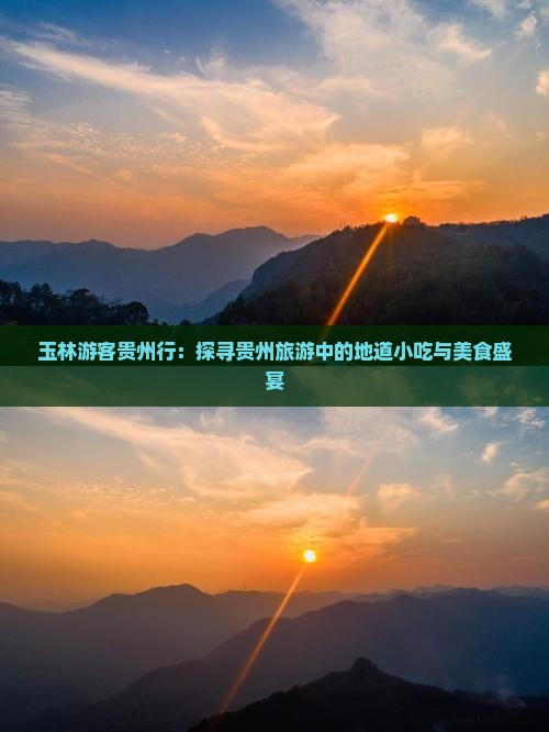 玉林游客贵州行：探寻贵州旅游中的地道小吃与美食盛宴