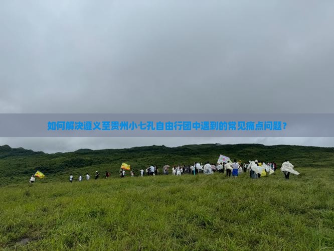 如何解决遵义至贵州小七孔自由行团中遇到的常见痛点问题？