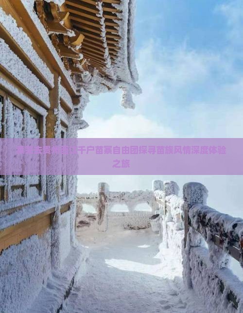 莱芜去贵州西江千户苗寨自由团探寻苗族风情深度体验之旅