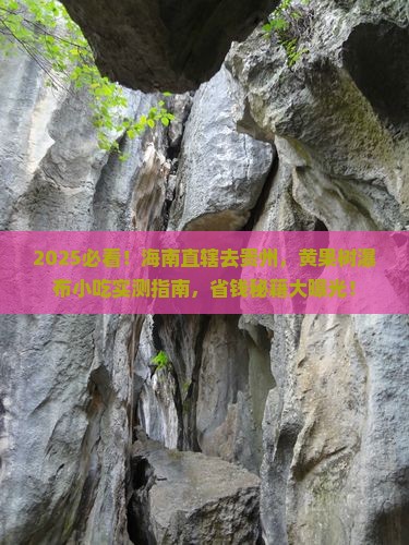 海南省直辖去贵州黄果树瀑布旅游小吃