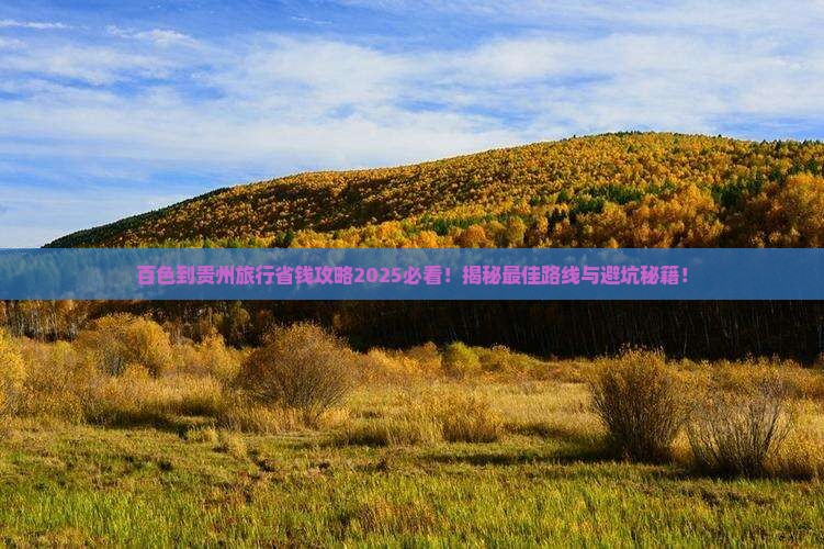 百色到贵州旅行社
