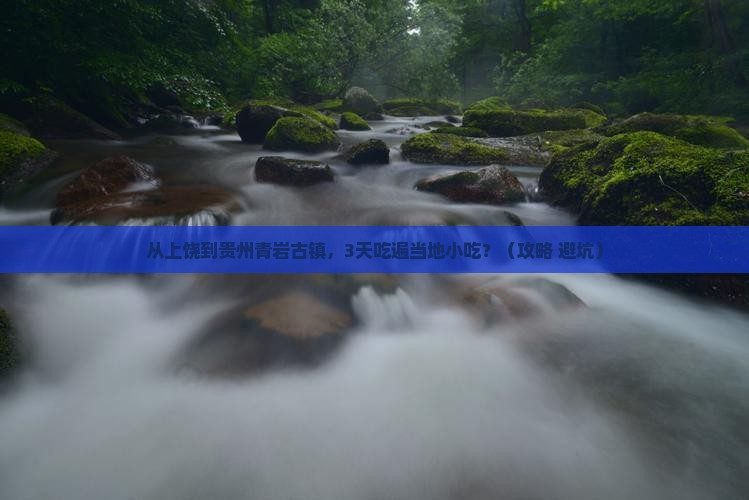 上饶去贵州青岩古镇旅游小吃