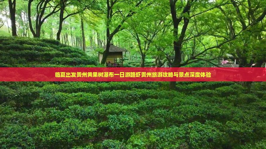 临夏出发贵州黄果树瀑布一日游路虾贵州旅游攻略与景点深度体验