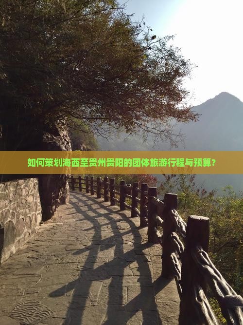 如何策划海西至贵州贵阳的团体旅游行程与预算？