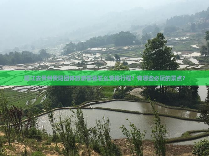 阳江去贵州贵阳团体旅游需要怎么安排行程？有哪些必玩的景点？